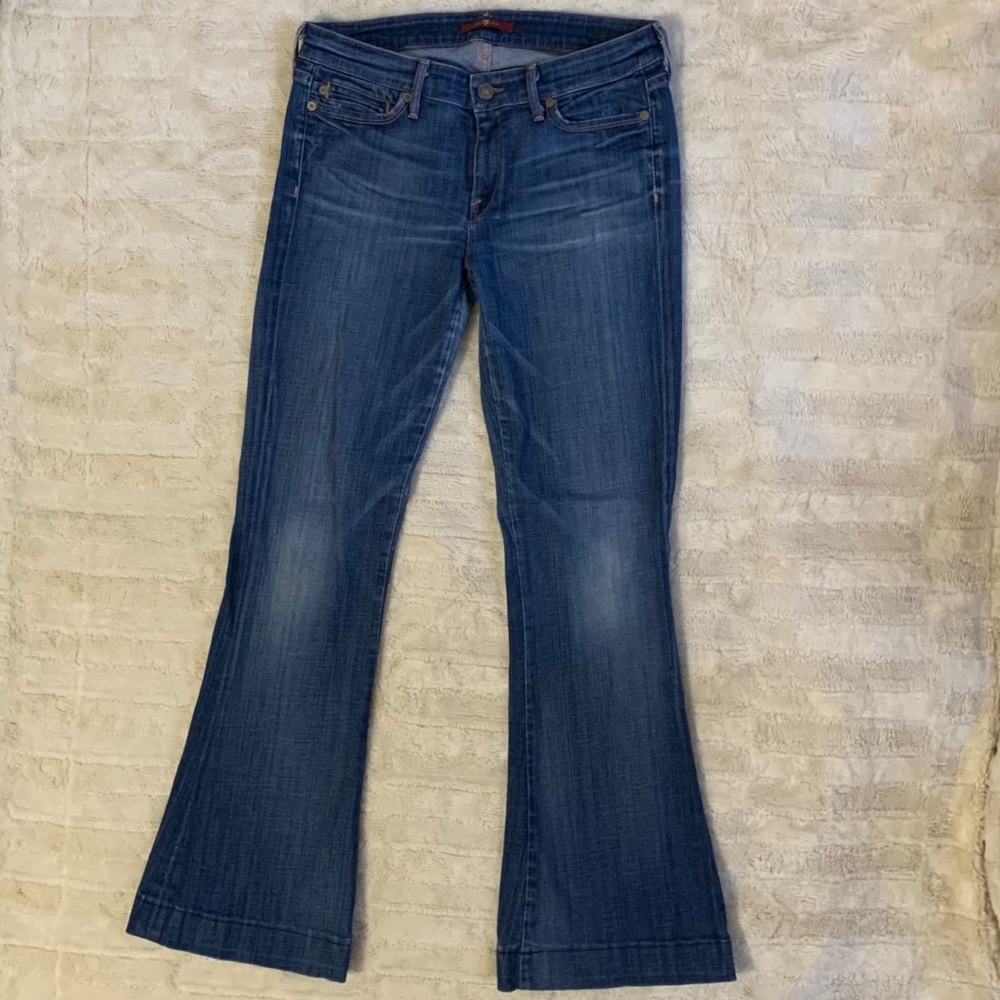 7 for All Mankind Flare/ Wide Leg Jeans